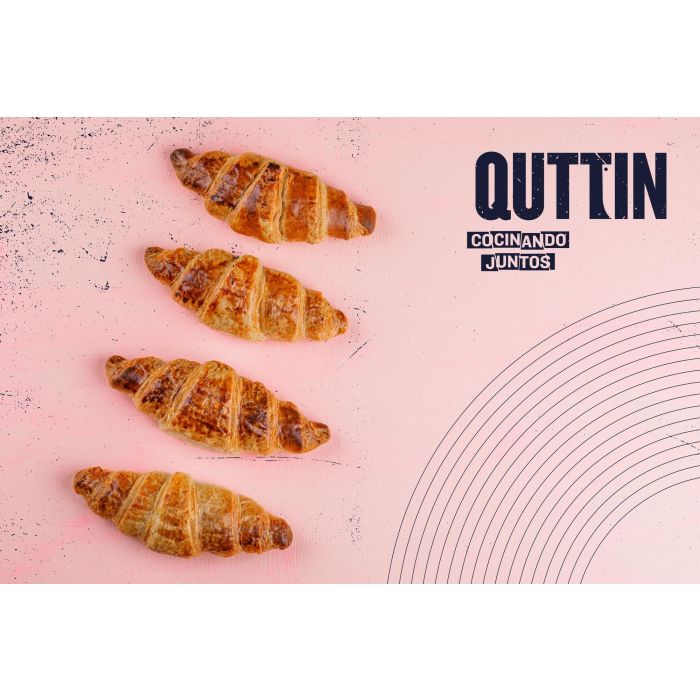 Quttin Rodillo Cortador Croissant con Dimensiones 38 cm Largo x 6,5 cm Ancho (12 Unidades) Quttin Rodillo Cortador Croissant con Dimensiones 38 cm Largo x 6,5 cm Ancho (12 Unidades)