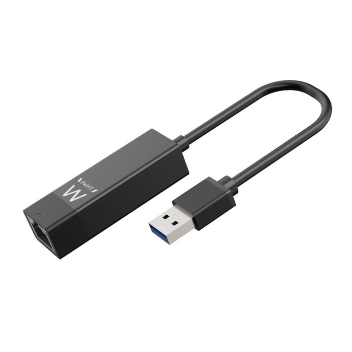 Ewent Adaptador USB 3.2 a RJ45 Gigabit EW1017 - Hasta 1000 Mbps, Conexión LAN para PC/Portátil 0 Ewent Adaptador USB 3.2 a RJ45 Gigabit EW1017 - Hasta 1000 Mbps, Conexión LAN para PC/Portátil 0