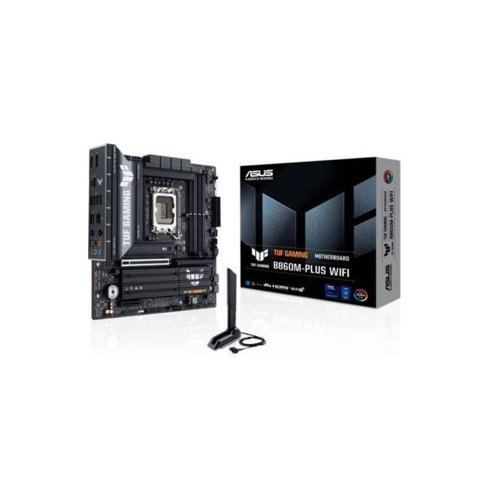 ASUS TUF GAMING B860M-PLUS WiFi Intel B860 LGA 1851 (Socket V1) micro ATX ASUS TUF GAMING B860M-PLUS WiFi Intel B860 LGA 1851 (Socket V1) micro ATX