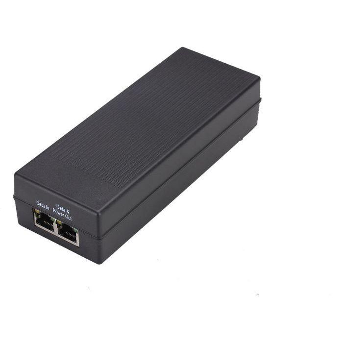 MicroConnect POEINJ-15W Inyector PoE 802.3af 15.4W Gigabit UK para Cámaras IP, Teléfonos VoIP y APs (100-220V)
