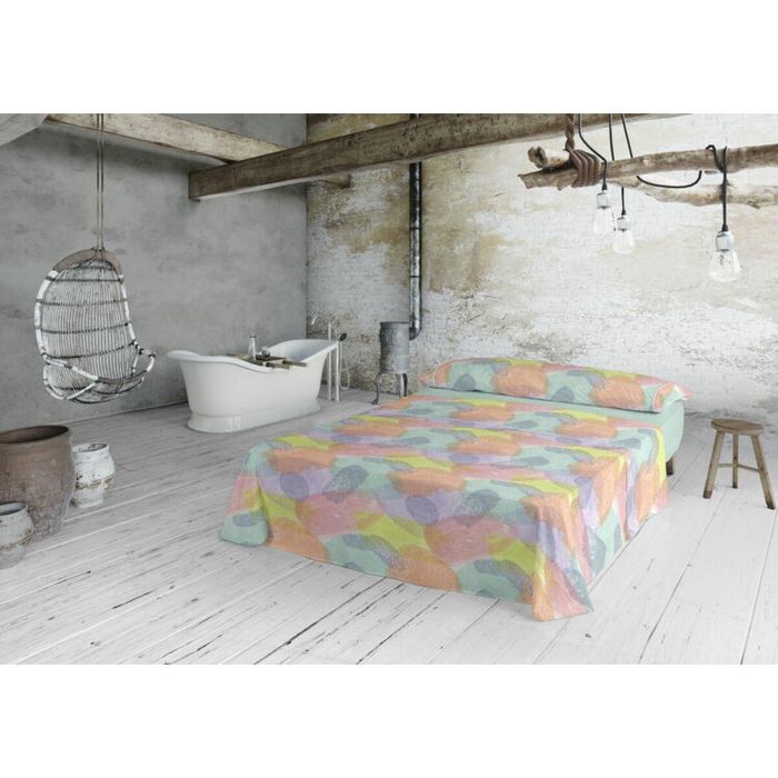 Juego de Sábanas Lois ANIBAL Azul Cama de 105 1 Juego de Sábanas Lois ANIBAL Azul Cama de 105 1