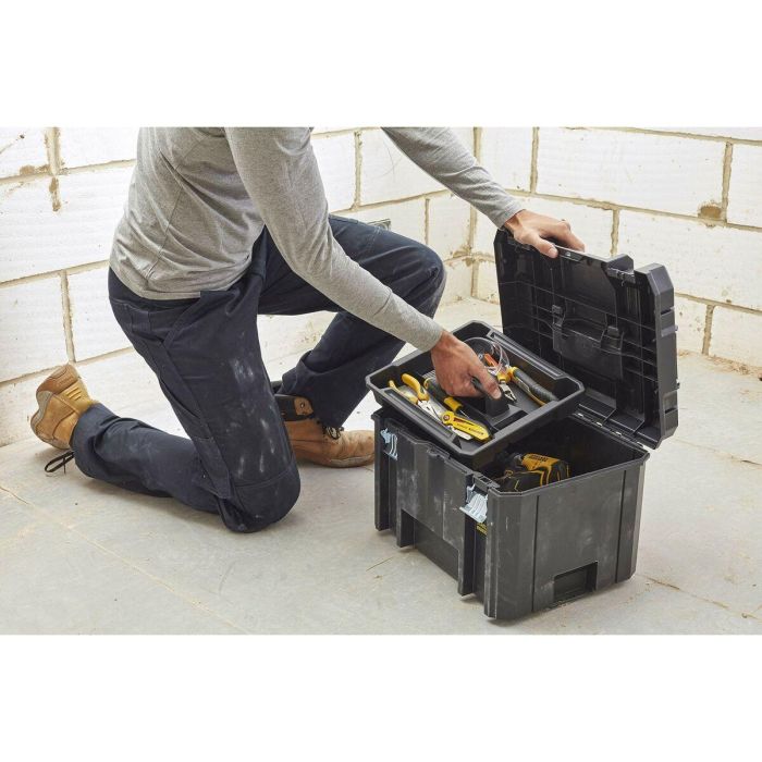 Stanley FMST1-71971 Maletín Tstak-Fatmax de gran volumen con portaherramientas, 23 l, 44 x 33,17 x 32,61 cm 7