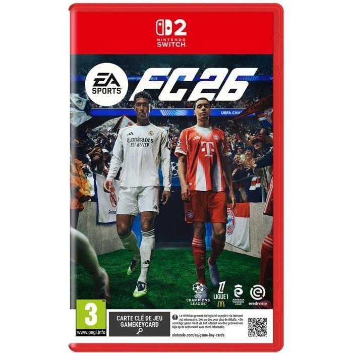 Electronic Arts 5030944125427 - EA SPORTS FC 26 - Juego de Fútbol para Nintendo Switch 2 0 Electronic Arts 5030944125427 - EA SPORTS FC 26 - Juego de Fútbol para Nintendo Switch 2 0