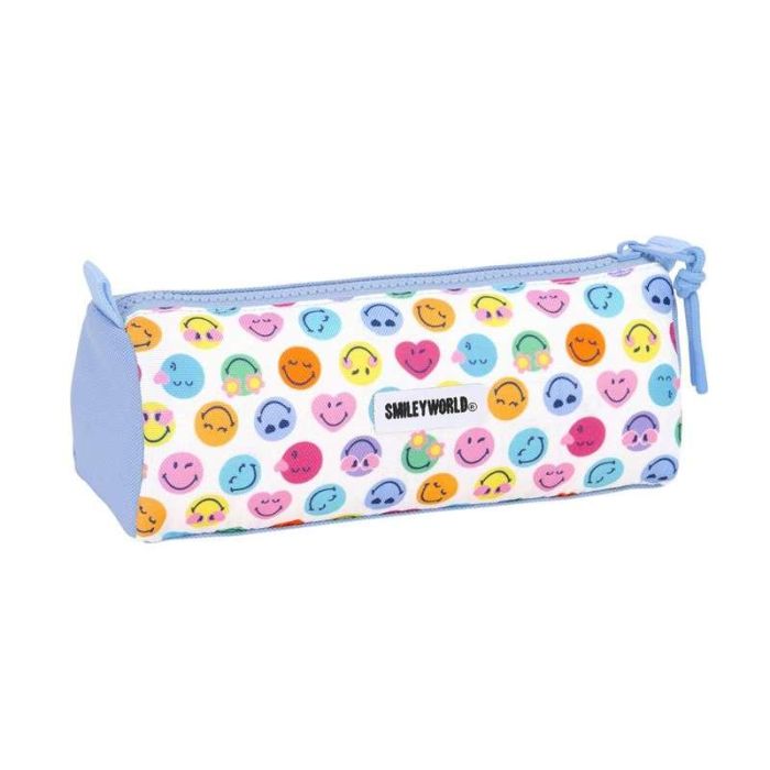 Safta Estuche Portatodo Escolar Reciclado Smiley World Joyful con 1 Cremallera, 80x210x70 mm 1 Safta Estuche Portatodo Escolar Reciclado Smiley World Joyful con 1 Cremallera, 80x210x70 mm 1