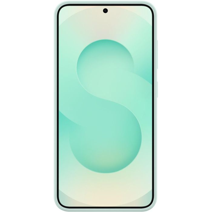 Samsung Funda de silicona para Galaxy S25 Mint 2 Samsung Funda de silicona para Galaxy S25 Mint 2