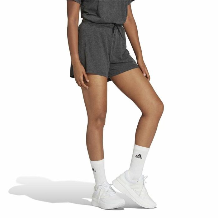 Pantalones Cortos Deportivos para Mujer Adidas Future Icons Winners Gris oscuro 3