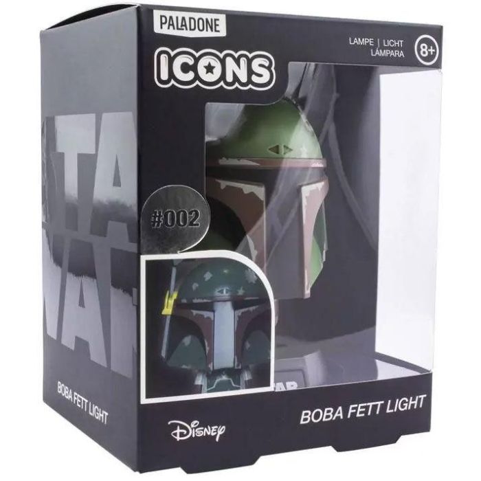 Paladone Lámpara Icon Boba Fett Star Wars 10cm 2