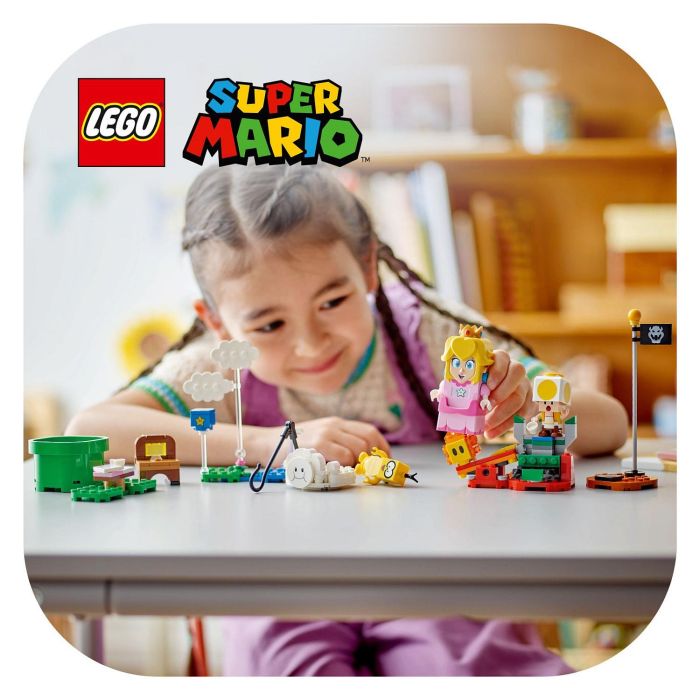 Lego Super Mario 71441 Las Aventuras de Peach Juguete Interactivo