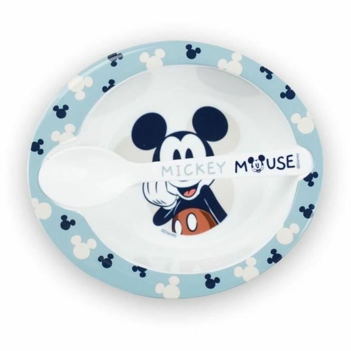 Set de Vajilla ThermoBaby MICROWAVE MEAL SET BOWL + MICKEY SPOON 3 Set de Vajilla ThermoBaby MICROWAVE MEAL SET BOWL + MICKEY SPOON 3