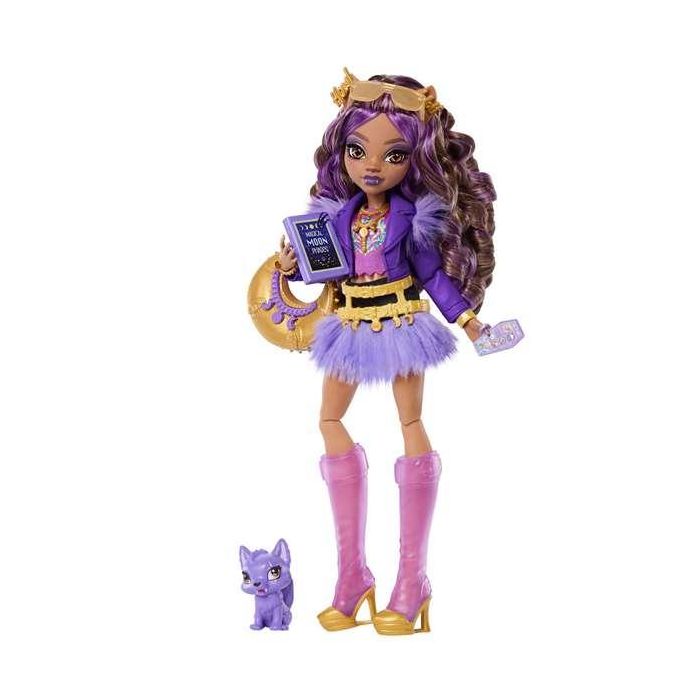 Muñeca monster high clawdeen wolf con accesorios. 12x8x8 cm 1