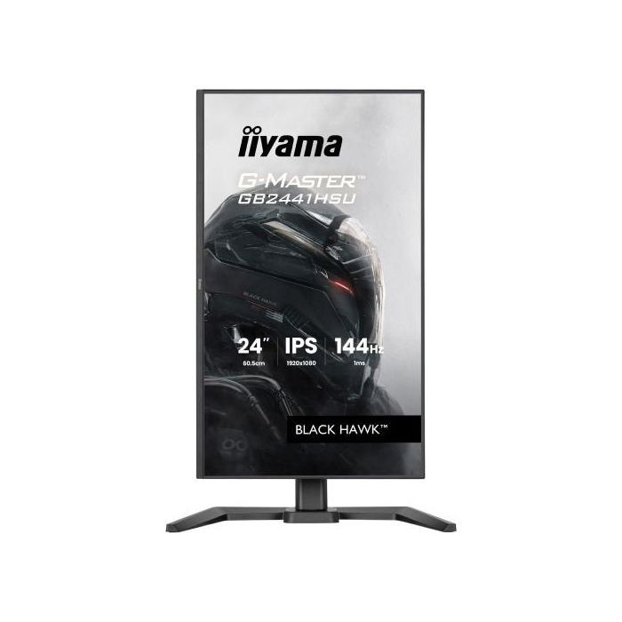 Monitor Iiyama 24 Pulgadas Resolución Full Hd (1920X1080), Panel Ips, 1 Ms (Mprt), 100 Hz, Brillo 250, Contraste 1300:1, Hdmi, Displayport, Usb Hub, Altavoces, Soporte Ajustable, Flicker‑Free, Low Blue Light. 1
