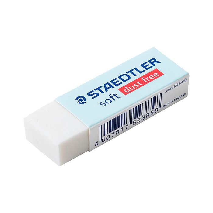 Goma De Borrar Staedtler Soft Blanca 526 S20 20 unidades 1