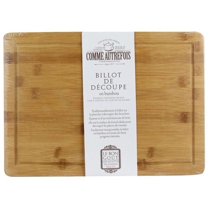 Cook Concept Tabla Cortar 39x28 cm con Surco para Líquidos 2