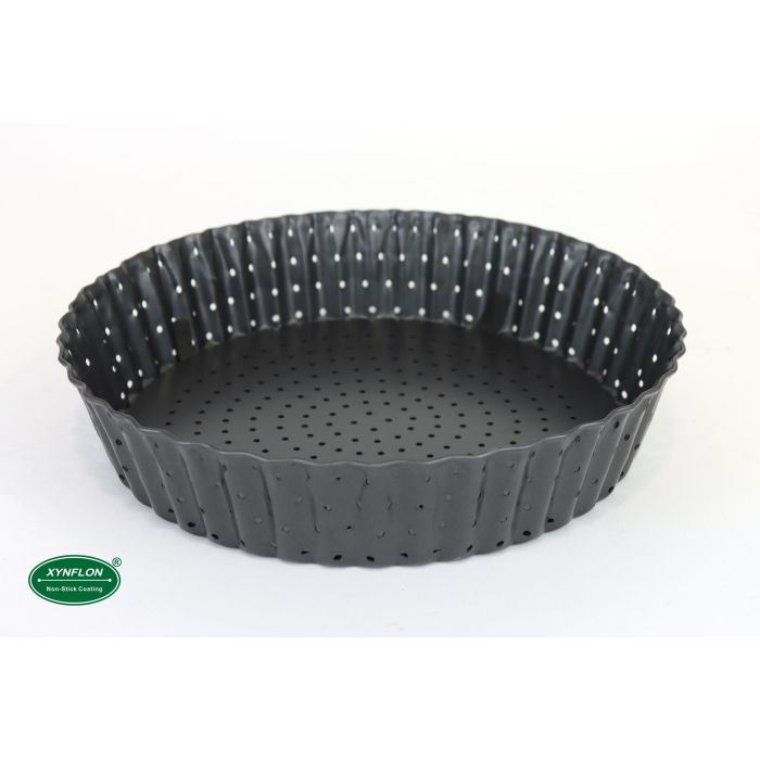 Molde para Tarta Desmontable Perforado 24x5 cm Quttin (12 Unidades) 12 Molde para Tarta Desmontable Perforado 24x5 cm Quttin (12 Unidades) 12