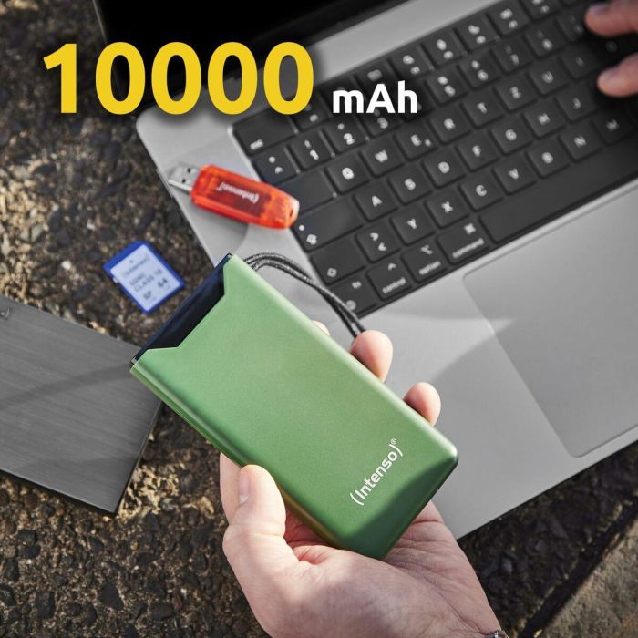 Intenso F10000 Powerbank 10000 mAh Verde con Power Delivery y Quick Charge 3.0 4 Intenso F10000 Powerbank 10000 mAh Verde con Power Delivery y Quick Charge 3.0 4