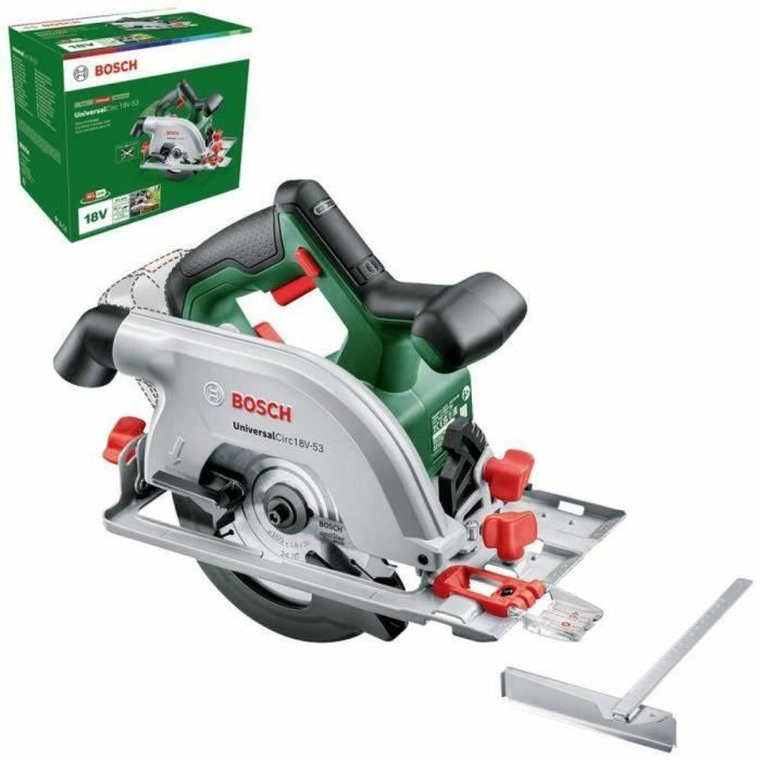 Bosch Sierra Circular de Mano Inalámbrica Universal Circ 18V-53 - Profundidad de Corte 53 mm - AUC1693510651235