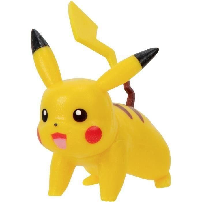 Bandai - Pokémon - Pack Evolución - Figura Pichu 5cm + Figura Pikachu 8cm + Figura Raichu 10cm - JW2778 5