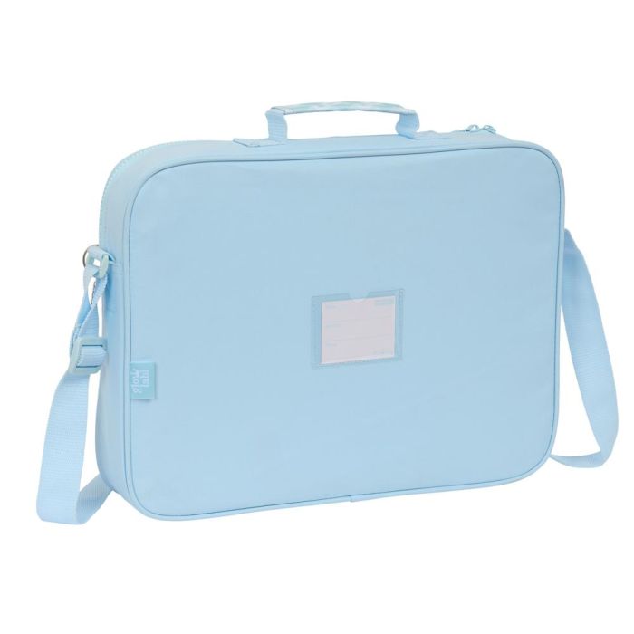 Cartera Escolar Glow Lab Cisnes Azul claro 38 x 28 x 6 cm 1