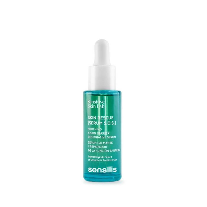 Sensilis SKIN RESCUE Sérum Facial S.O.S. Hidratante Calmante y Reparador Rostro Piel Sensible con Rojeces 30 ml 2