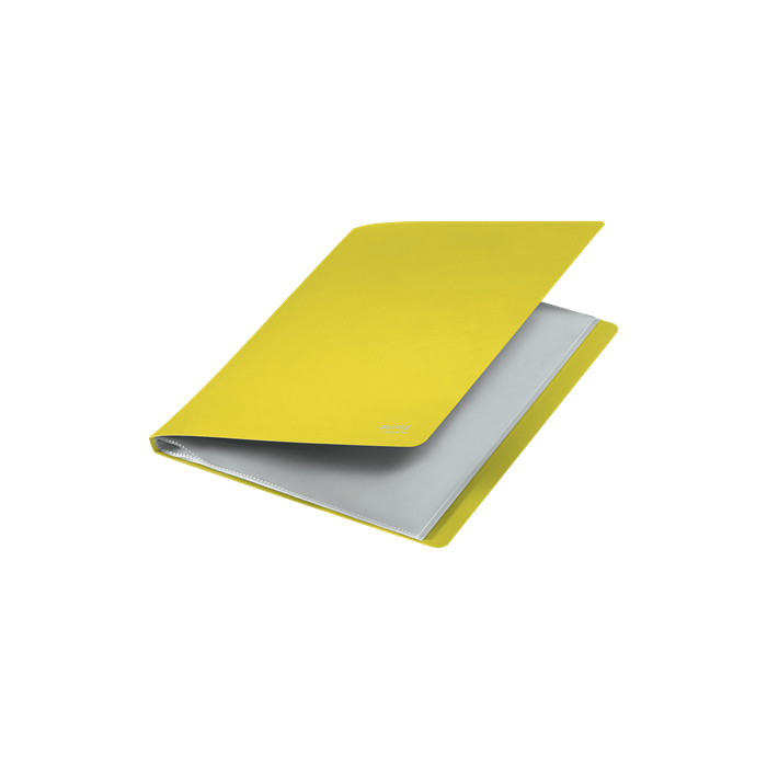 Leitz 46760015 Carpeta Polipropileno con 20 Fundas A4 Recycle, Amarillo 4