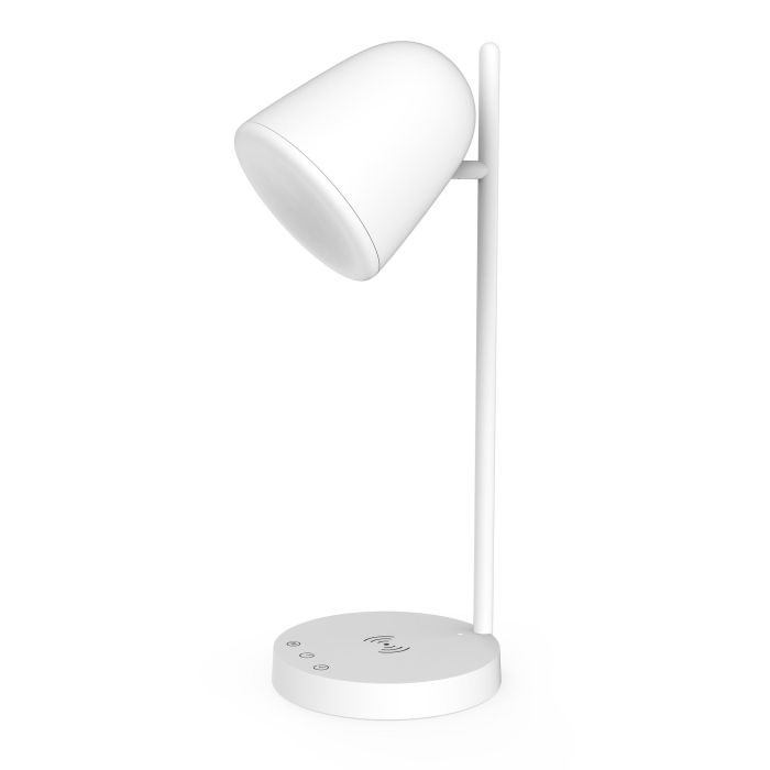 Muvit iO Lámpara Sobremesa LED WiFi con Carga Inalámbrica, Control por App y Compatible con Google Home, Alexa y Siri 3