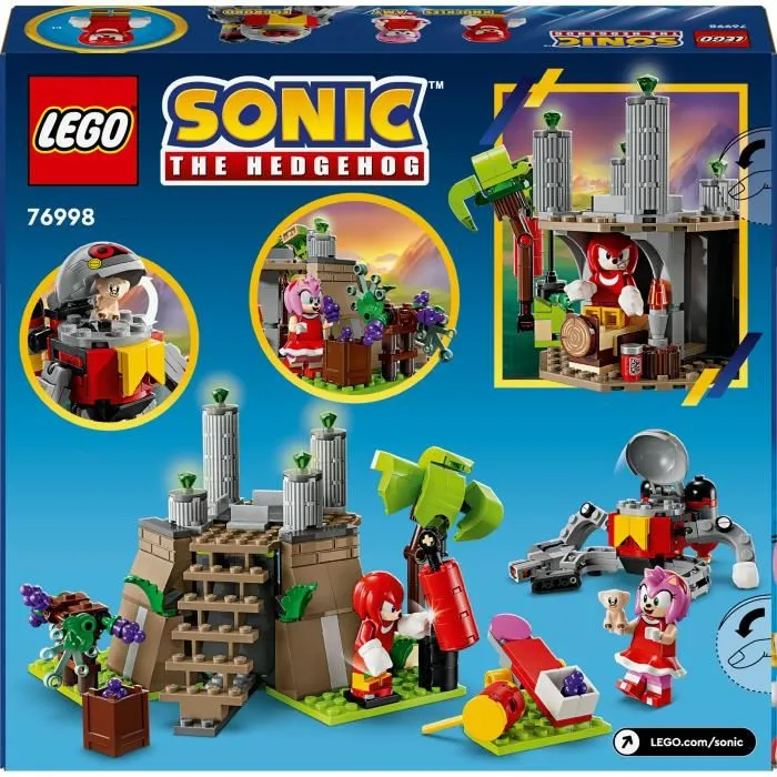 Lego Sonic the Hedgehog 76998 Set de Knuckles y el Santuario del Maestro Jugador Esmeralda 5