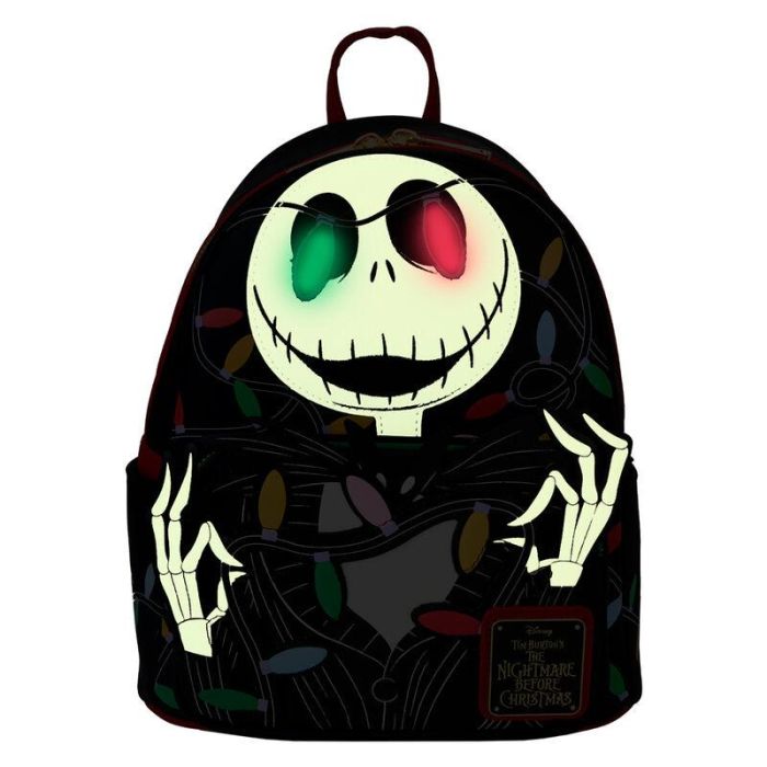 Mochila Smiling Jack Pesadilla Antes de Navidad Disney Loungefly 2
