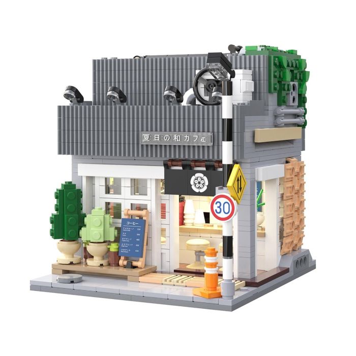 DEQUBE Casa de Café Japonesa Set de Construcción C66007W 1116 Piezas Bloques de Construcción Didácticos +14 Años 1 DEQUBE Casa de Café Japonesa Set de Construcción C66007W 1116 Piezas Bloques de Construcción Didácticos +14 Años 1