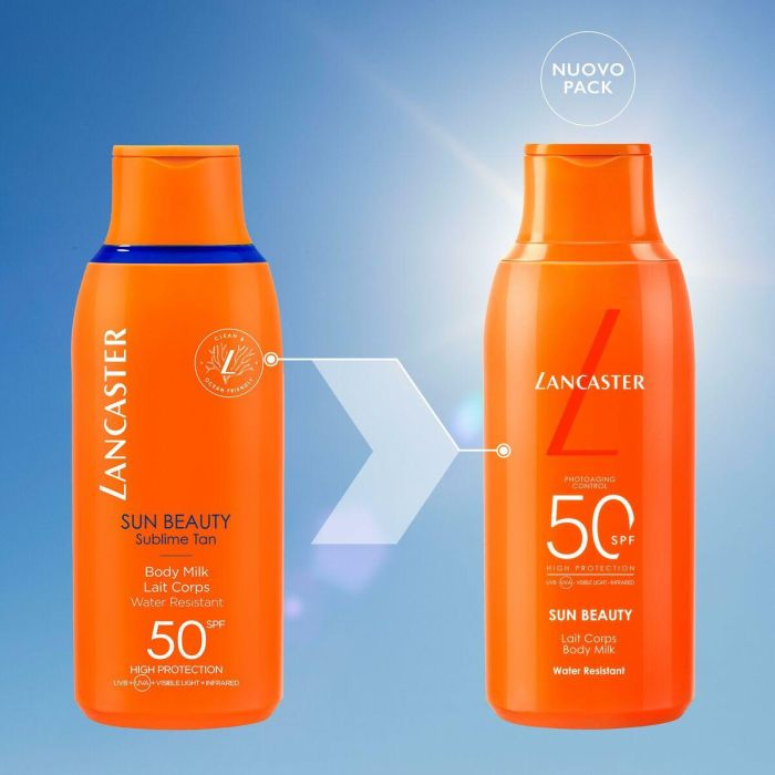 Lancaster Sun Beauty Protector Solar Corporal SPF50 100 ml - Protección Full Light, Bronceado Acelerado 1 Lancaster Sun Beauty Protector Solar Corporal SPF50 100 ml - Protección Full Light, Bronceado Acelerado 1
