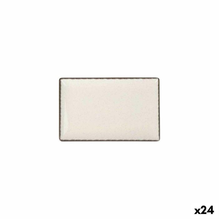 Fuente de Cocina La Mediterránea Anllo Rectangular 20 x 13 x 2 cm (24 Unidades) Fuente de Cocina La Mediterránea Anllo Rectangular 20 x 13 x 2 cm (24 Unidades)
