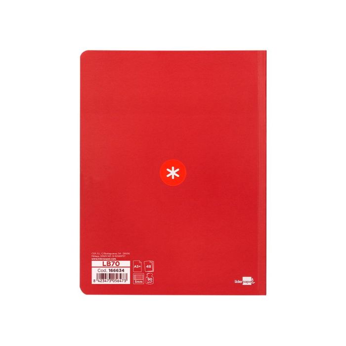 Libreta Antartik A5+ Plus Cosida 48 Hojas 90 gr-M2 Cuadro 5 mm Con Margen 6 Colores Surtidos 3 Libreta Antartik A5+ Plus Cosida 48 Hojas 90 gr-M2 Cuadro 5 mm Con Margen 6 Colores Surtidos 3