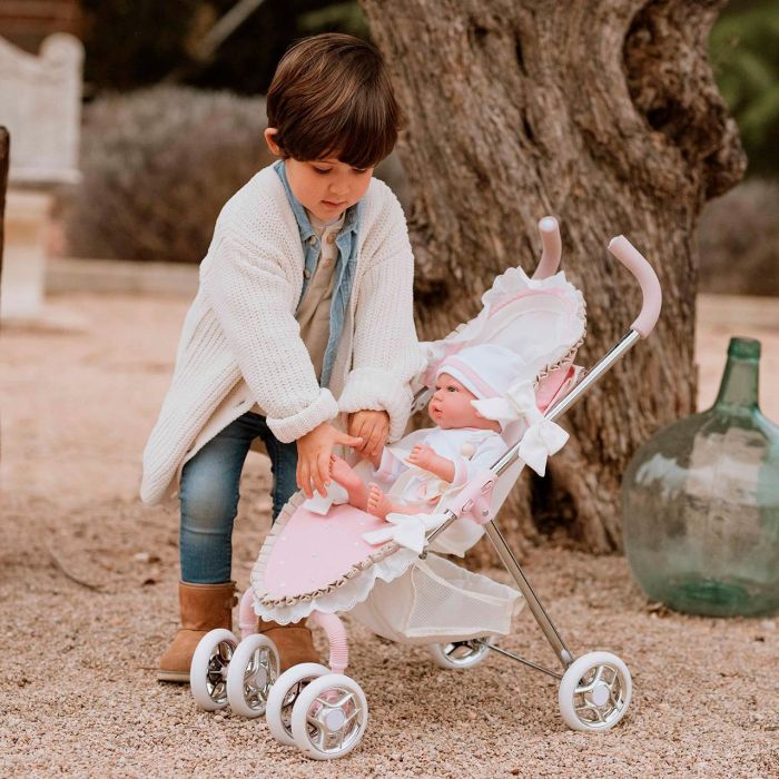 Muñecas Arias Silla de Paseo Reborn de París para Muñecas, 29x53x60 cm, Altura Manillar 62 cm, +3 Años 5 Muñecas Arias Silla de Paseo Reborn de París para Muñecas, 29x53x60 cm, Altura Manillar 62 cm, +3 Años 5