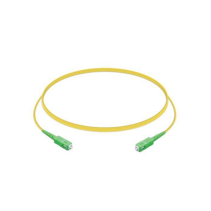 Ubiquiti SC/APC to SC/APC, SM G.657A1 fiber, Simplex, 2.0mm jacket PVC, 1.5 m Ubiquiti SC/APC to SC/APC, SM G.657A1 fiber, Simplex, 2.0mm jacket PVC, 1.5 m