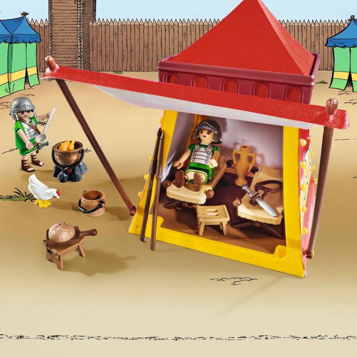 Playmobil 71829 Astérix: Tienda de Legionarios Romanos - Set de Juego de Construcción con Figuras y Accesorios 3 Playmobil 71829 Astérix: Tienda de Legionarios Romanos - Set de Juego de Construcción con Figuras y Accesorios 3