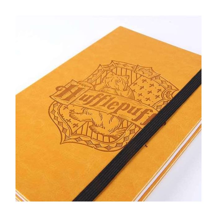 Cerdá Cuaderno Premium Harry Potter Hufflepuff A5 Amarillo Material PU A5:A5 Cerdá Cuaderno Premium Harry Potter Hufflepuff A5 Amarillo Material PU A5:A5