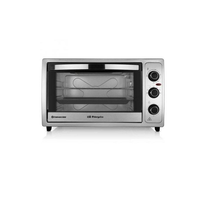 HORNO DE SOBREMESA ORBEGOZO HOT 381 - 2000W - CAPACIDAD 38L - FUNCIÓN CONVECCION - TEMPORIZADOR 90 MIN. - BANDEJA/PARRILLA/MANGO 2 HORNO DE SOBREMESA ORBEGOZO HOT 381 - 2000W - CAPACIDAD 38L - FUNCIÓN CONVECCION - TEMPORIZADOR 90 MIN. - BANDEJA/PARRILLA/MANGO 2