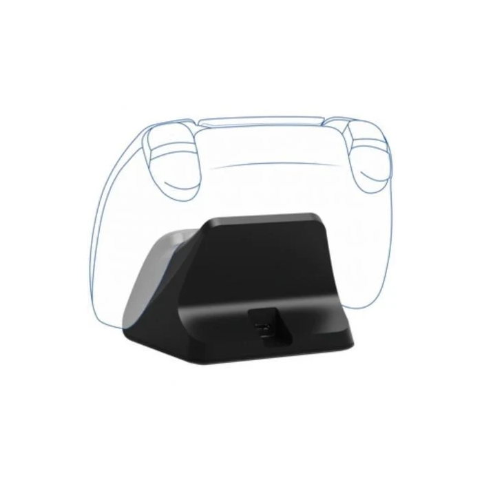 Trust Gaming Estación de Recarga Rápida GXT 255 para PS5 con Carga Rápida y Indicador LED, Soporte DualSense, 25552 1