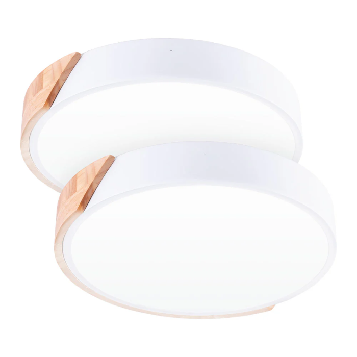 Veronica Pack 2 Plafones LED 18W 1.800Lm Redondo BiColor CCT (Tonalidad Luz Regulable) 40.000H [HO-PL-BI-18W-03-PK2]