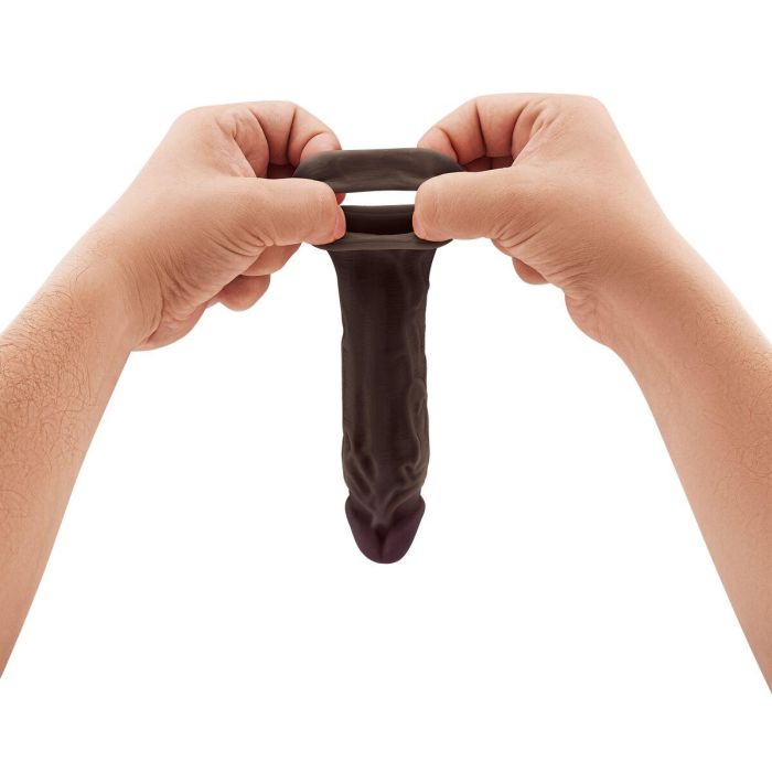 Vibrador realista Shaft MAHOGANY 6 Vibrador realista Shaft MAHOGANY 6