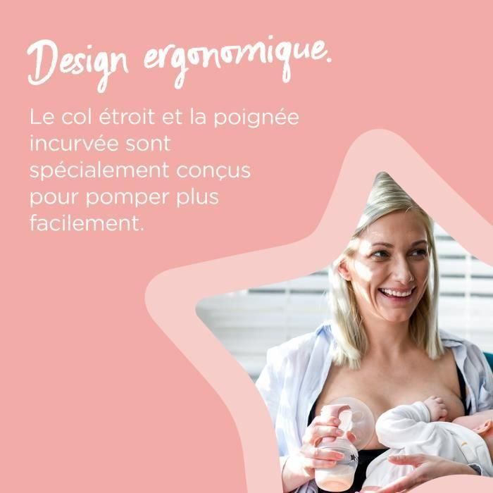 Tommee Tippee, Manuel hizo para mí, ergonómica, silenciosa y taansportable, incluida 5 Tommee Tippee, Manuel hizo para mí, ergonómica, silenciosa y taansportable, incluida 5