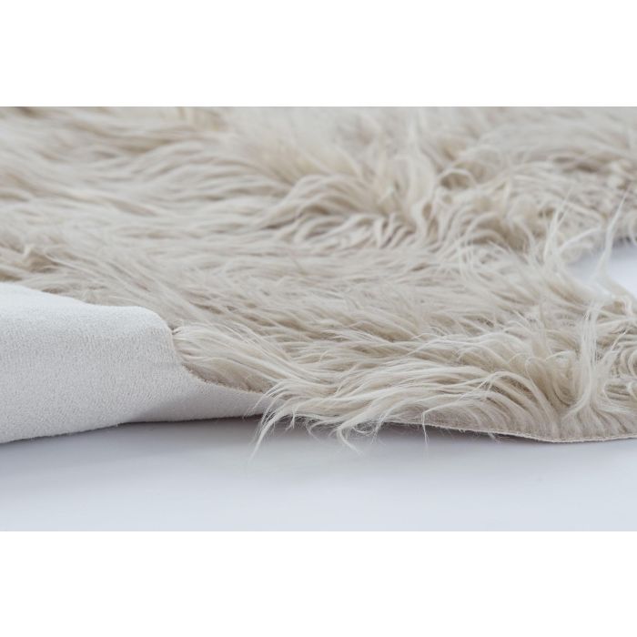 Alfombra Alpino DKD Home Decor Beige 150 x 2 x 160 cm 2 Alfombra Alpino DKD Home Decor Beige 150 x 2 x 160 cm 2