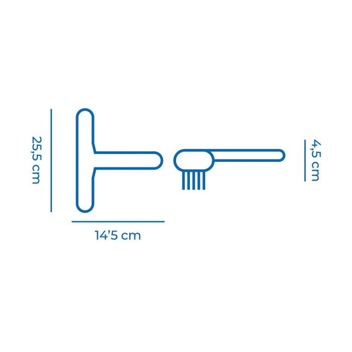 Edm Cepillo Classic para Piscina 25,5 x 14,5 x 4,5 cm 1
