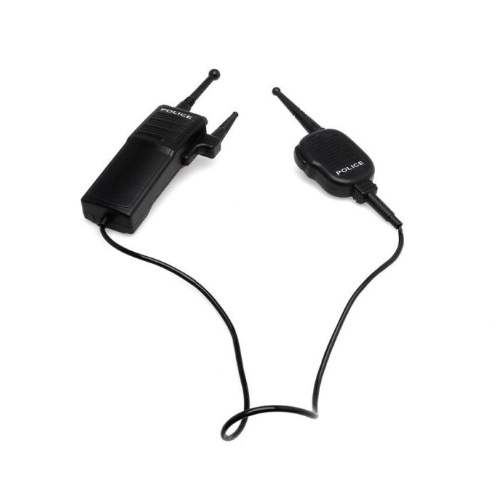 Accesorio Walkie Talkie Carnaval Policía Adulto Accesorio Walkie Talkie Carnaval Policía Adulto