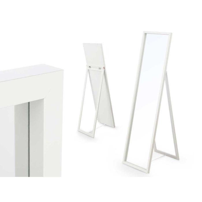 Espejo de Pie Blanco 30x120 cm - Giftdecor (6 Unidades) Espejo de Pie Blanco 30x120 cm - Giftdecor (6 Unidades)
