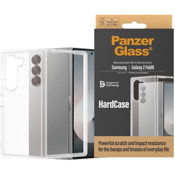 PanzerGlass Funda Hardcase Transparente para Samsung Galaxy Z Fold 6 1 PanzerGlass Funda Hardcase Transparente para Samsung Galaxy Z Fold 6 1