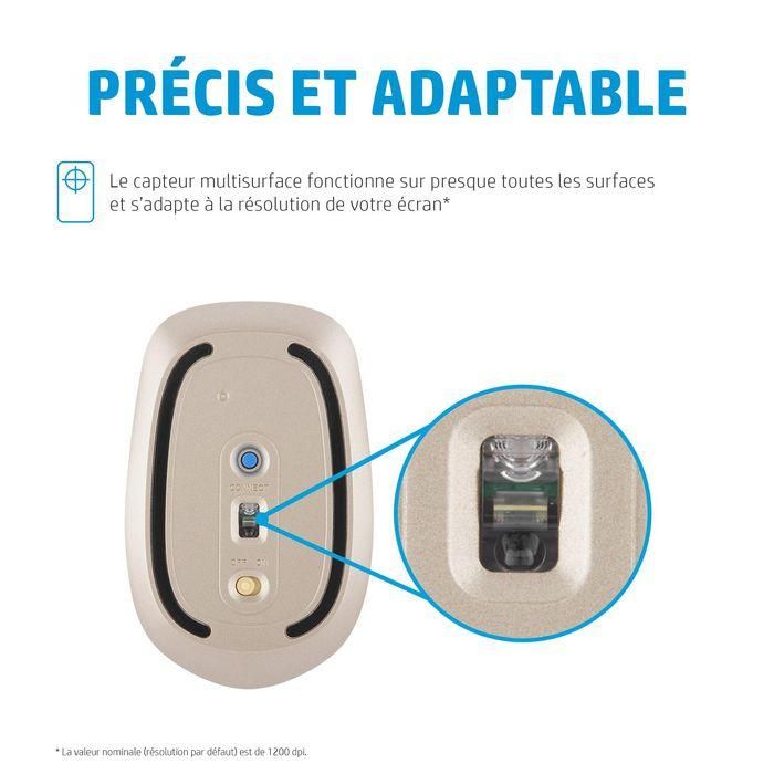 HP 410 Slim Silver Bluetooth Mouse 9 HP 410 Slim Silver Bluetooth Mouse 9