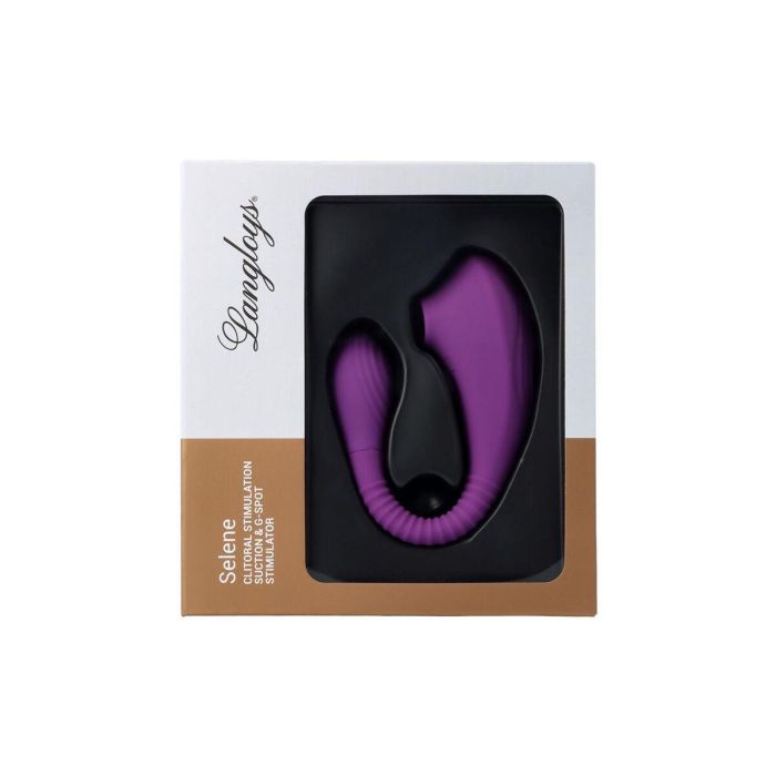 Succionador de Clítoris Langloys SELENE  Morado 4