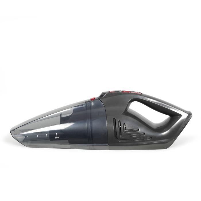 Aspiradora de mano LIVOO DOH137R (seco y húmedo) - 70 W - 2 en 1 - Filtro lavable - Depósito de 150/550 ml - Gris/Rojo 1