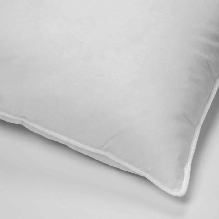 TOISON D'OR - Almohada - Plumdor - Confort medio - 65x65cm - Blanco 2