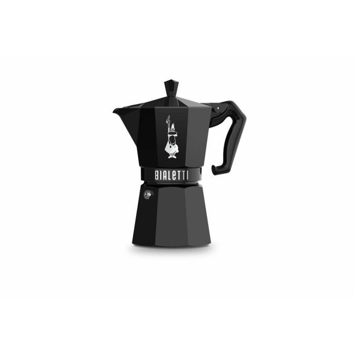 Cafetera Italiana Bialetti MOKA EXCLUSIVE Negro Aluminio 6 Tazas